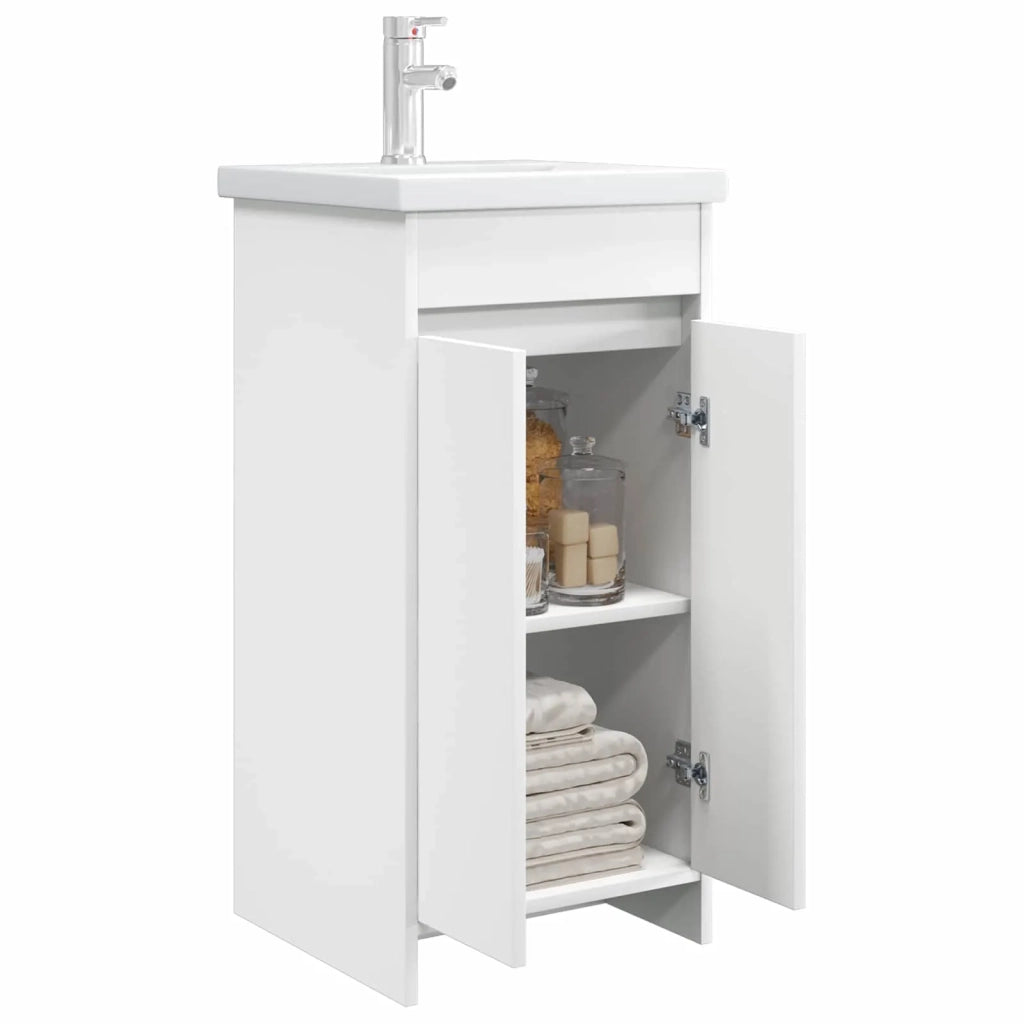 Mobile da bagno con lavabo Bianco 42 x 40 x 84,5 cm 890768
