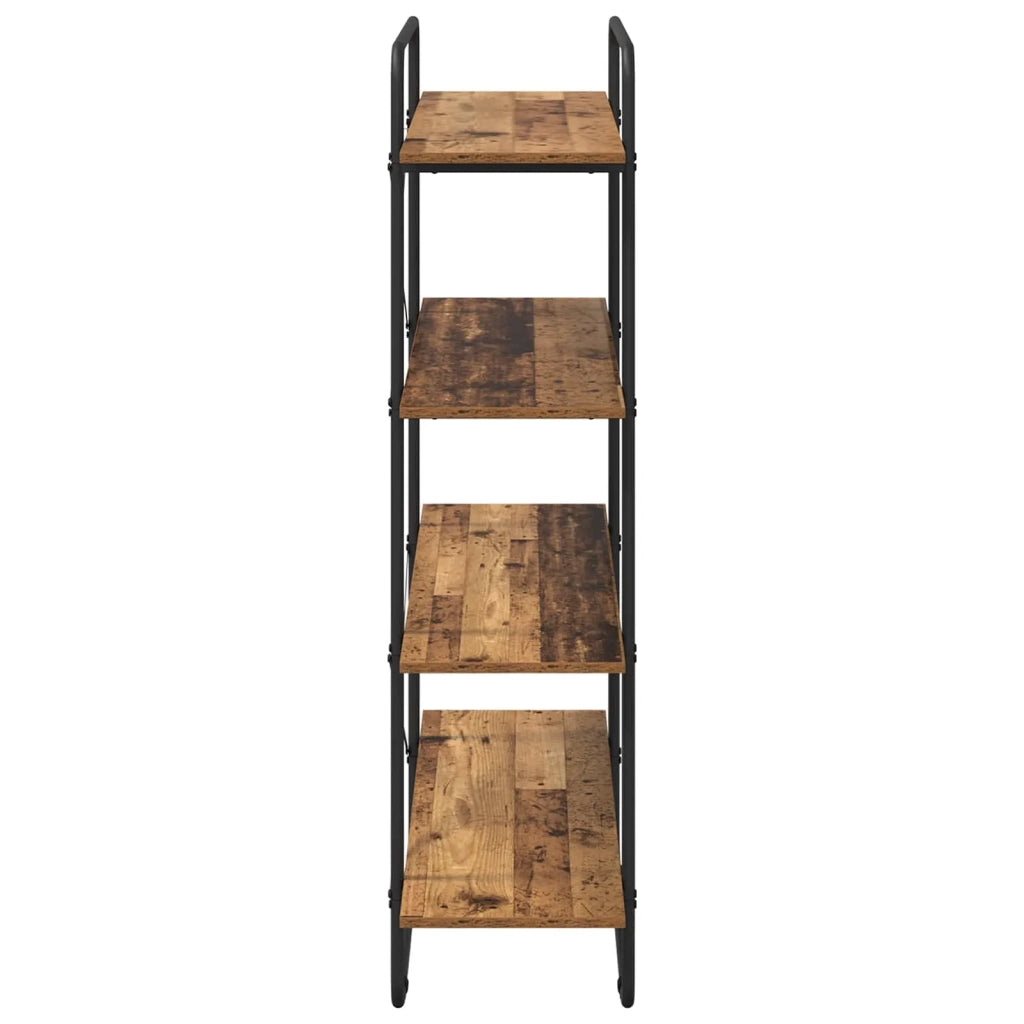 Libreria 4 livelli 100 x 35 x 140 cm PB Legno di quercia 8007790