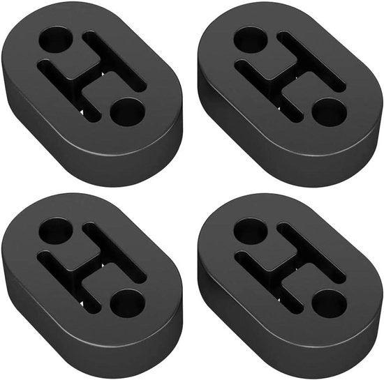 Set di Supporti per Eccesso Universali da 4 pezzi per Auto, Diametro di Fessura 12 mm, Isolatore di Eccesso con Gomma Alta Densità