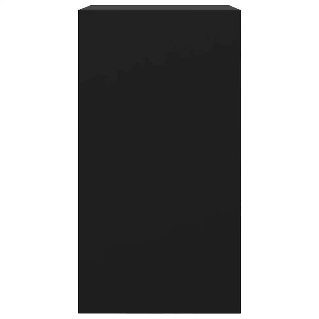 Scarpiera | Mobile per scarpe Nera 60x34x63,5 cm in Legno Multistrato