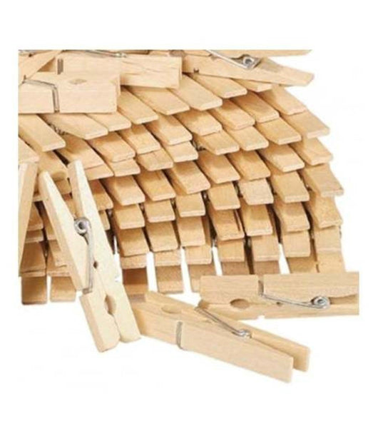 180 Mollette Per Decorazioni Bucato Panni Legno Stendino Lavaggio Decoupage         