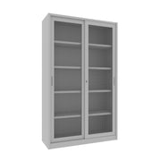 Armadio per archiviazione da ufficio con ante a rete metalliche cm. 120x45x200h