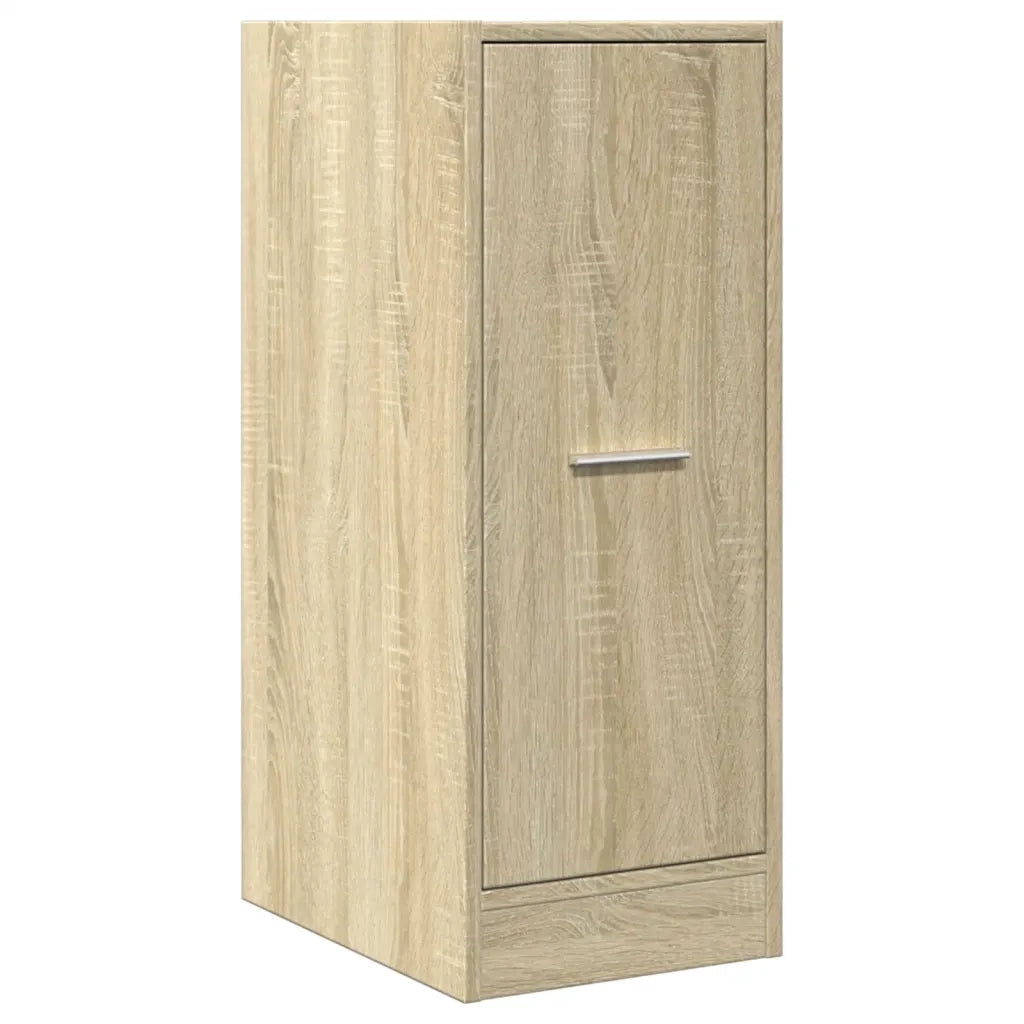 Mobiletto da farmacia multifunzionale contenitore 30 x 41 x 77 cm design classico legno di rovere Sonoma ingegnerizzato 02_0050603