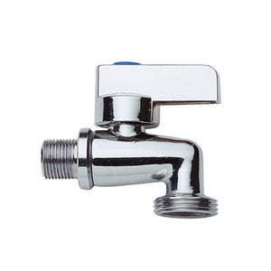 Rubinetto per lavatrice a sfera cromato bibo