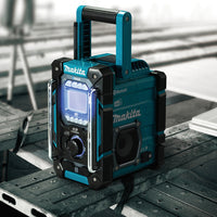 RADIO DA CANTIERE MAKITA 12V-18V CON RETE PER CARICARE LE BATTERIE - DMR301