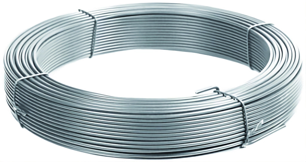 Confine FILO ZINCATO PER TENSIONE mt.100  Ø mm. 2,70 5.00 rotoli