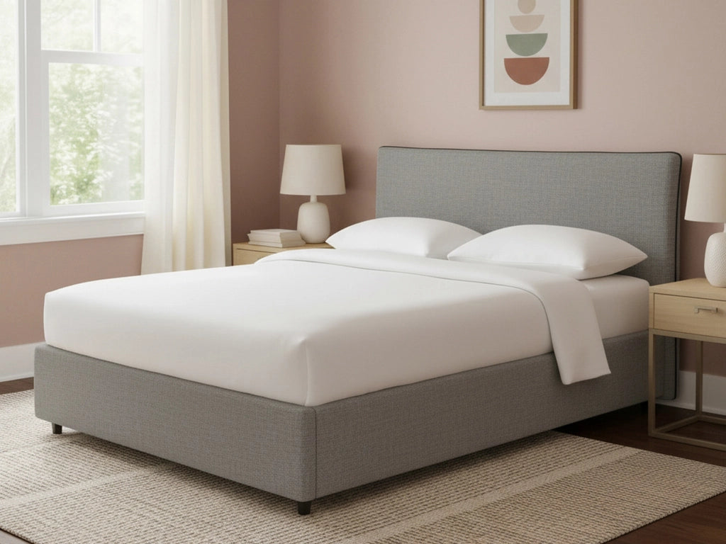 Louth, Letto Singolo Sfoderabile Made in Italy, Grigio Cenere