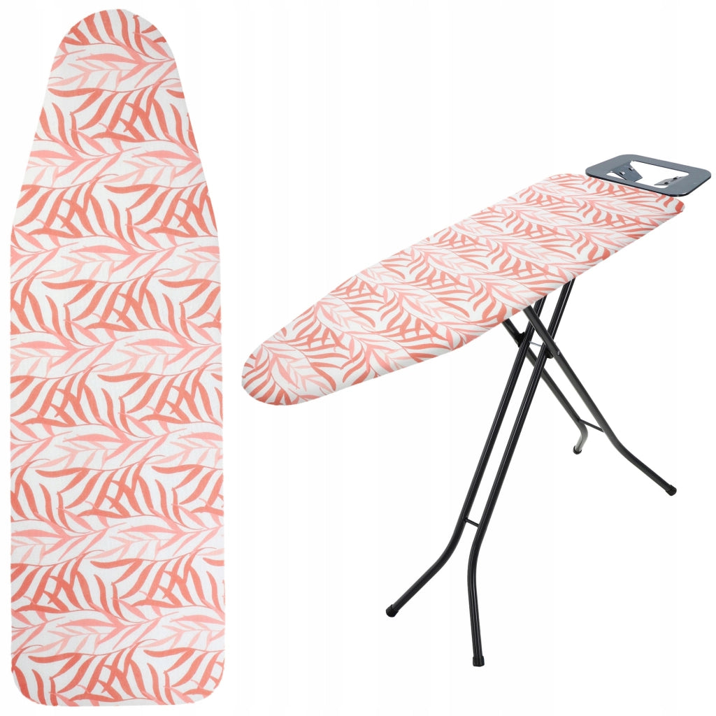 Fodera elasticizzata per asse da stiro KADAX 126x45 cm con foglie