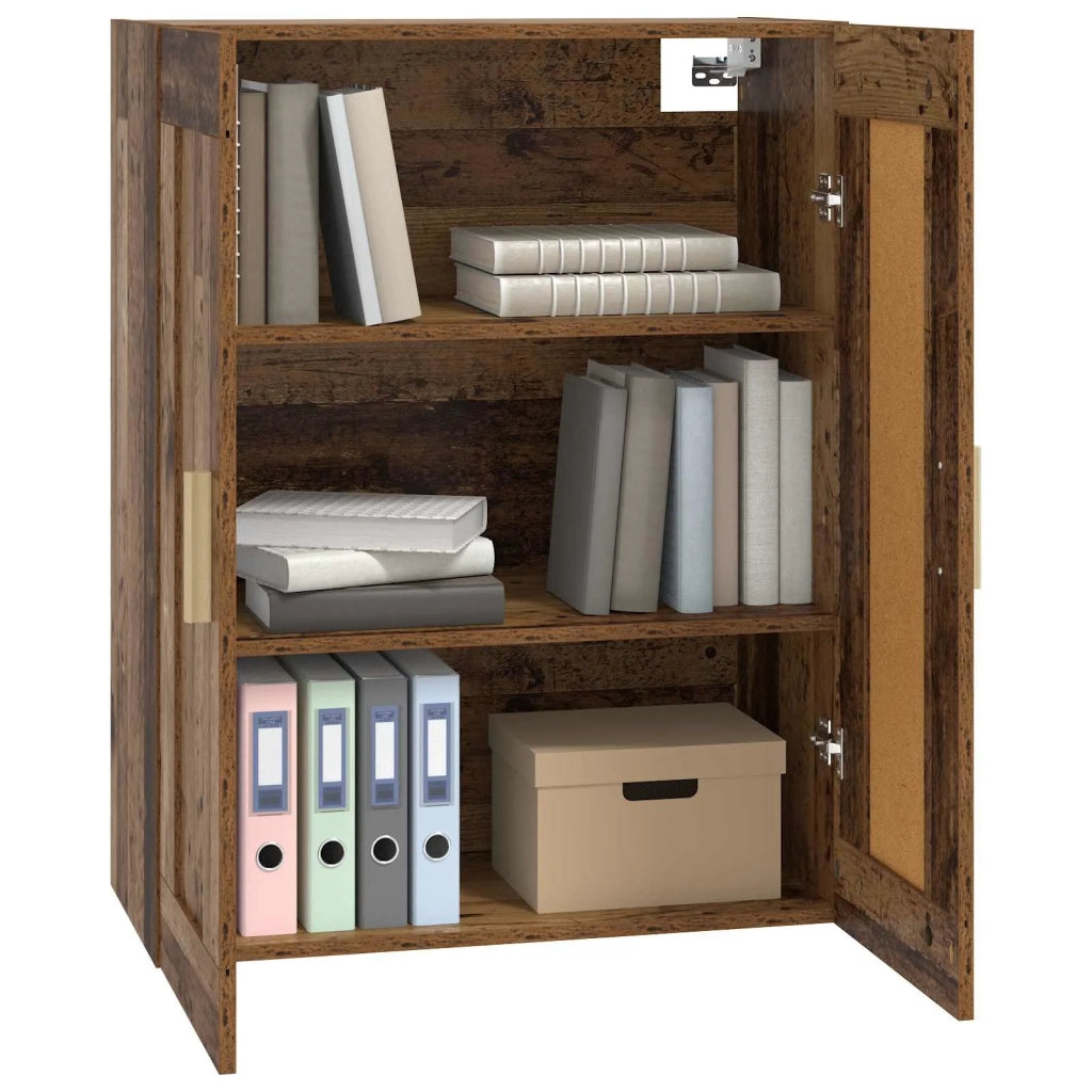 Armadietto a muro A parete Legno antico 69,5 x 34 x 90 cm 8010878
