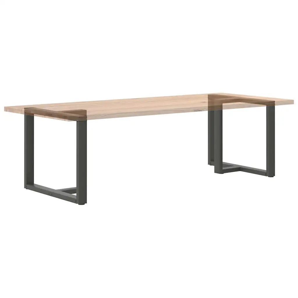 Gambe per tavolo da pranzo a forma di T 2 pz Antracite 90x35x(72-73) cm Acciaio 4013066
