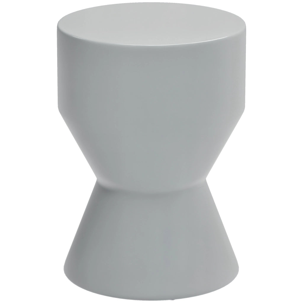 Sgabello da giardino in ceramica ¨C zephmum ¨C Grigio chiaro ?33x45,5 cm 120kg
