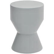 Sgabello da giardino in ceramica ¨C zephmum ¨C Grigio chiaro ?33x45,5 cm 120kg