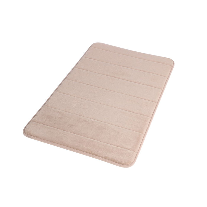 Tappeto memory foam beige 40x60 cm