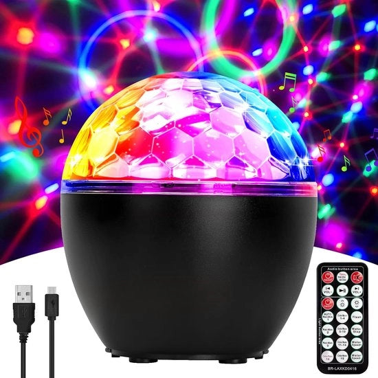 Disco Lampata per Feste - Laser Disco - LED Disco - Multifunzionale - Adatta per Bambini e Adulti