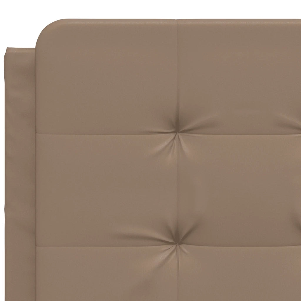 Giroletto senza Materasso Zadar Cappuccino 120x200 cm in Similpelle 3208174