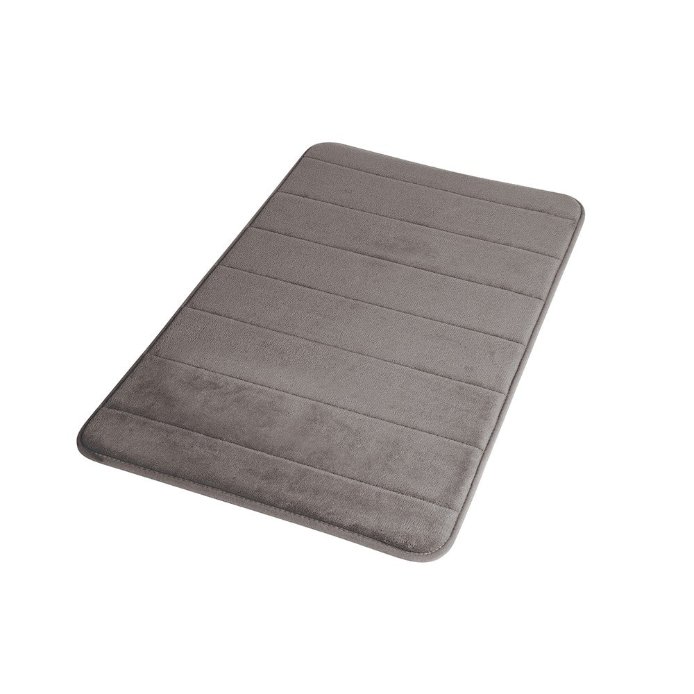 Tappeto memory foam grigio scuro 50x80 cm