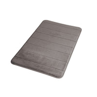 Tappeto memory foam grigio scuro 50x80 cm