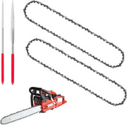 Set di catene per sega a catena 40 cm 3/8 pollici LP 13 mm - 59 cambi viti - set a doppio con lama per sega a catena
