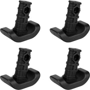 Accessori per Rollatori - 4 Stuks - Nylon - Accessori Utili - Aiuto per la Mobilità Stabile - Rollator con Supporto per Sci