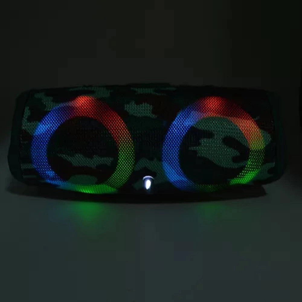 Trade Shop - Altoparlante Portatile Bluetooth Q-yx810 Bt Usb/sd/aux Senza Fili Rgb Waterproof -