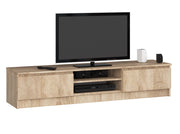 Mobile TV AKORD Sonoma Quercia 160 cm 2 ante 160x40x33 cm