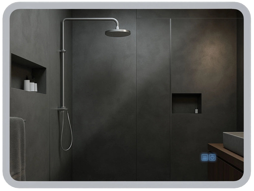 Badspiegel Jericho 60x80 mit Bluetooth