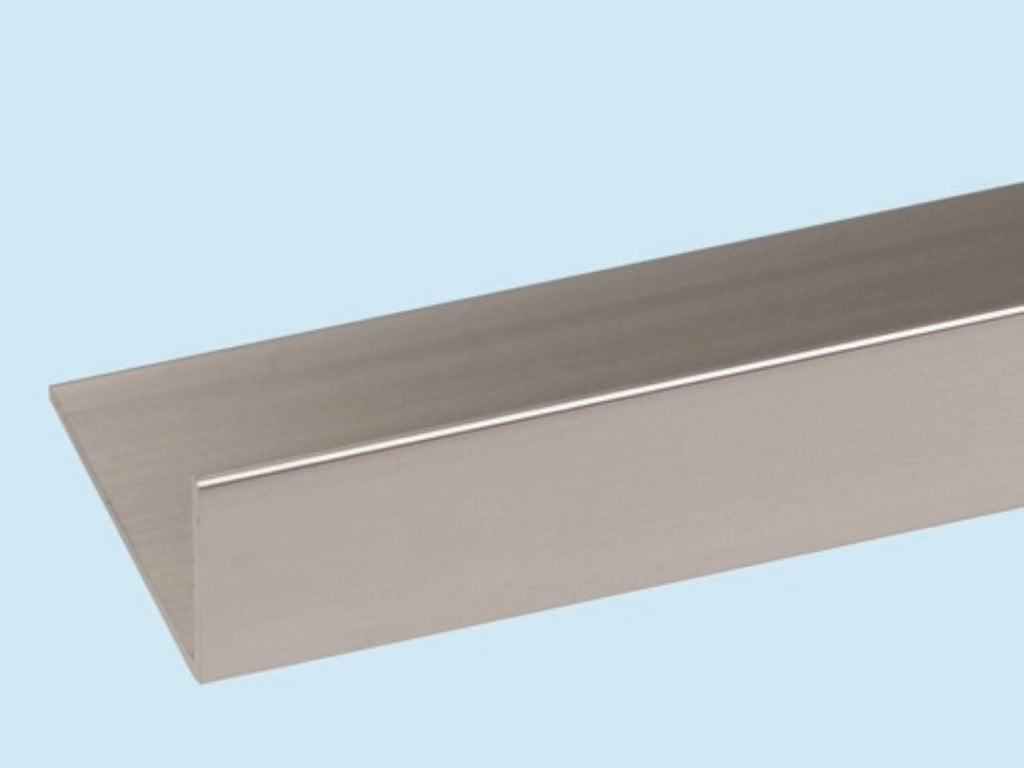 Profilo Angolare Da 1 Metro Ad L Alluminio Argento Brillante 20X10X1 Set 5 Pezzi - Arcansas
