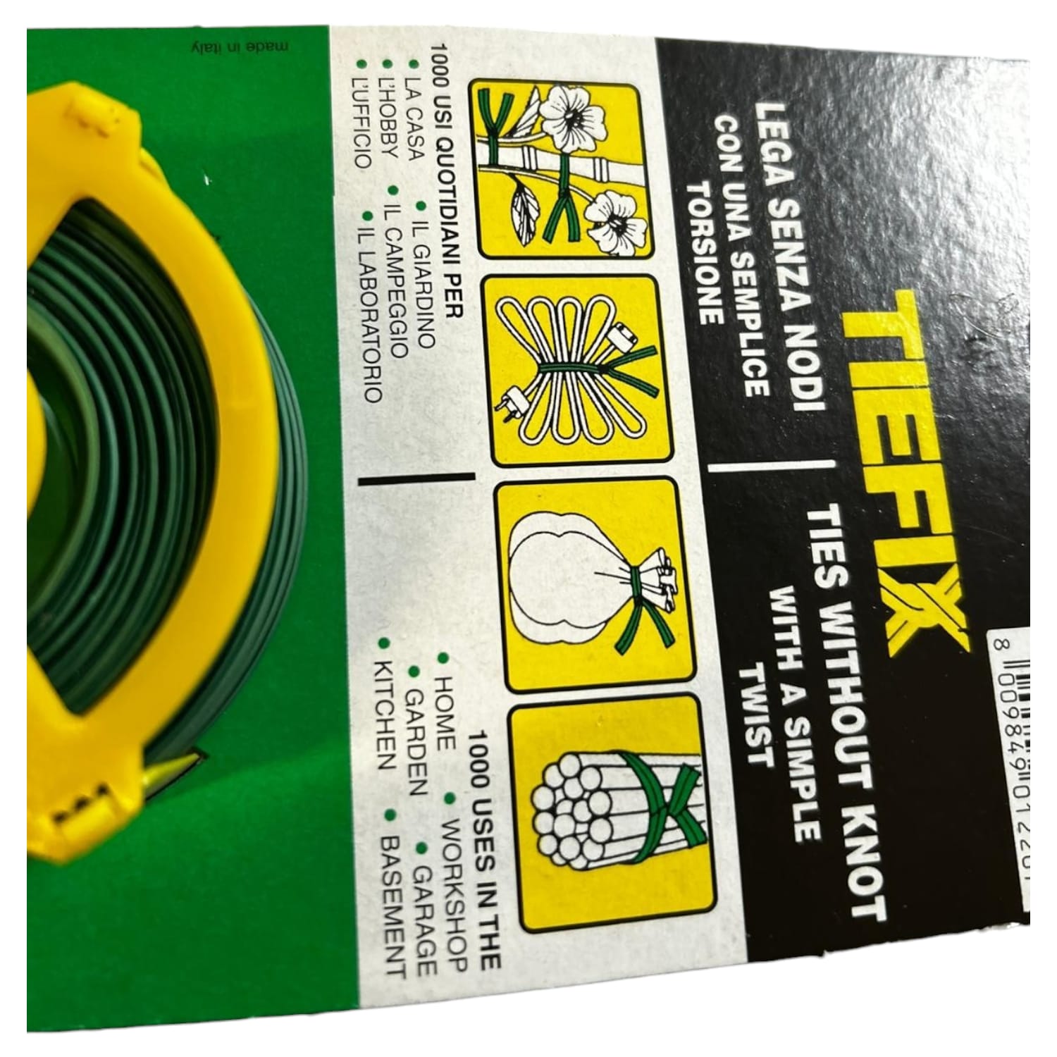 ROTOLO DI FILO PIATTO IN PLASTICA MILLEUSI 25mt.