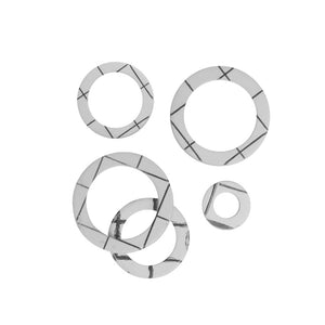 Guarnizione ad alta resistenza sp 2 mm per raccordi 10 pz