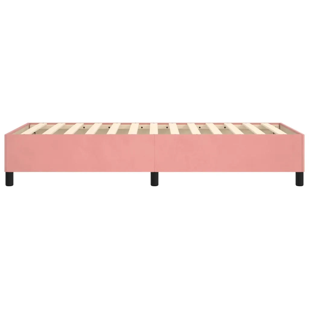 Giroletto a Molle Rosa 100x200 cm in Velluto cod mxl 65156