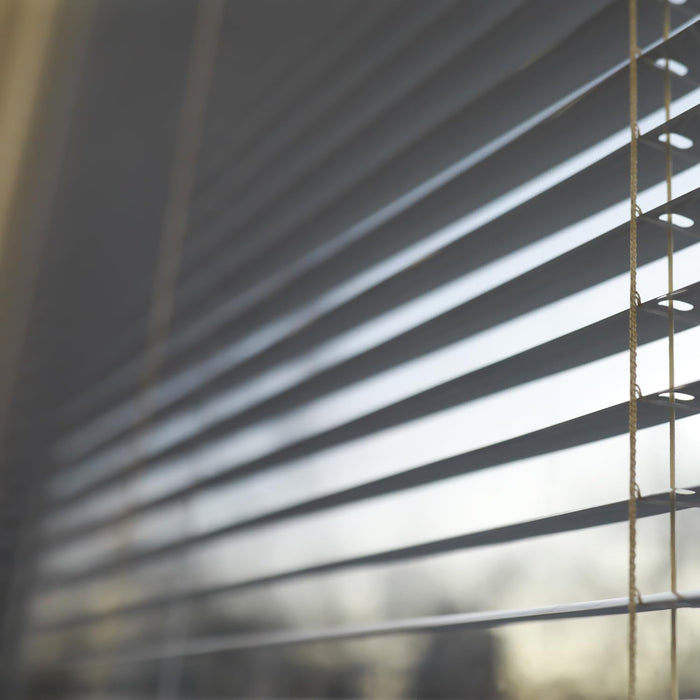 OWIJI Veneziana Grigia Alluminio Dimensioni 70 x 160 cm Lamelle Regolabili Privacy Protezione Solare Installazione Facile Casa Ufficio