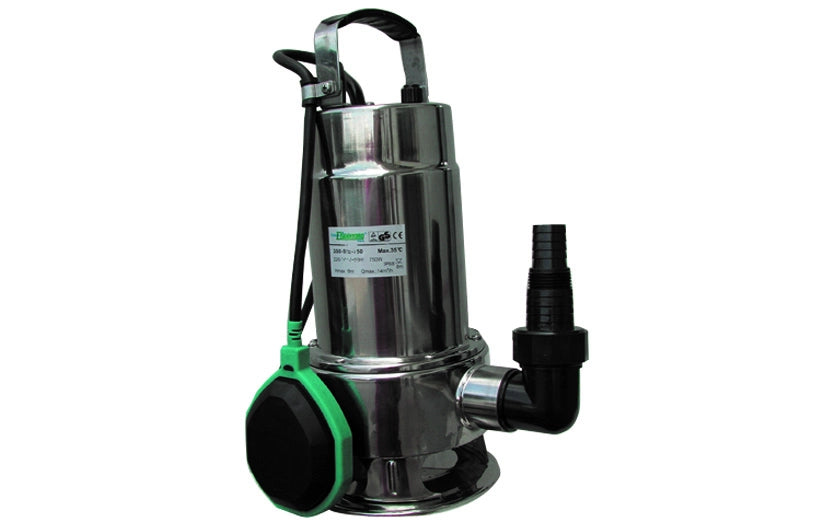 ELETTROPOMPA SOMMERSA IN ACCIAIO INOX PER ACQUE SPORCHE- 750 Watt- DH- pezzi 1