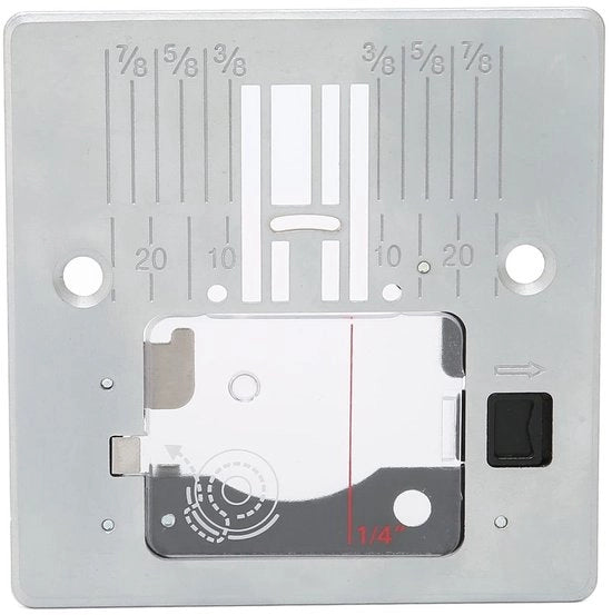 Piattaforma di metallo per cucito zavorrante - acciaio Q235 - sostituzione per 3321/44S/4411/4423/5523/5532 - prestazioni ottimali - resistente allo sfregamento - costruzione robusta - piattaforma per macchina da cucire