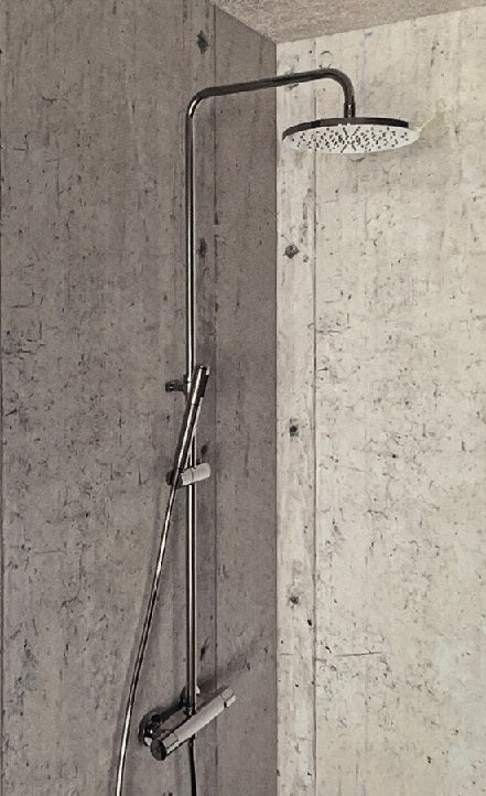 COLONNA DOCCIA M/TERMOSTATICO MOD.KIMI CROMO LUCIDO - 8.0