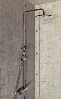 COLONNA DOCCIA M/TERMOSTATICO MOD.KIMI CROMO LUCIDO - 8.0