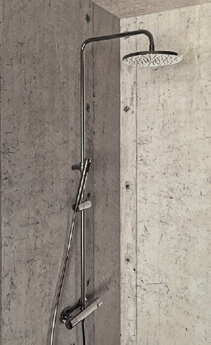 COLONNA DOCCIA M/TERMOSTATICO MOD.KIMI CROMO LUCIDO - 8.0