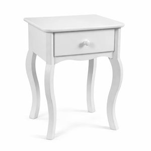 MA MAISON COMODINO BIANCO IN LEGNO 40X32X50 CM