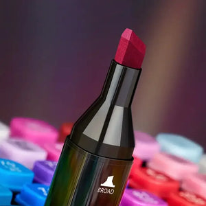 Box 168 Pennarelli Doppia Punta Fine e Grossa Marcatore con Borsa Sketch Artisti