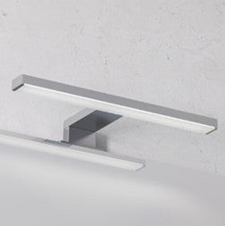 LAMPADA LED MOD. NAT ALLUMINIO CM 30 CROMO LUCIDO K4000 - 8.0