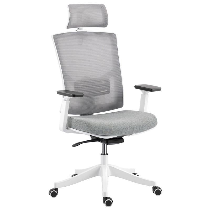 SEDIA DA UFFICIO ERGONOMICA E TRASPIRANTE CON SUPPORTO LOMBARE DINAMICO 4D, 64.5X62.5X112-122 CM, MULTICOLORE