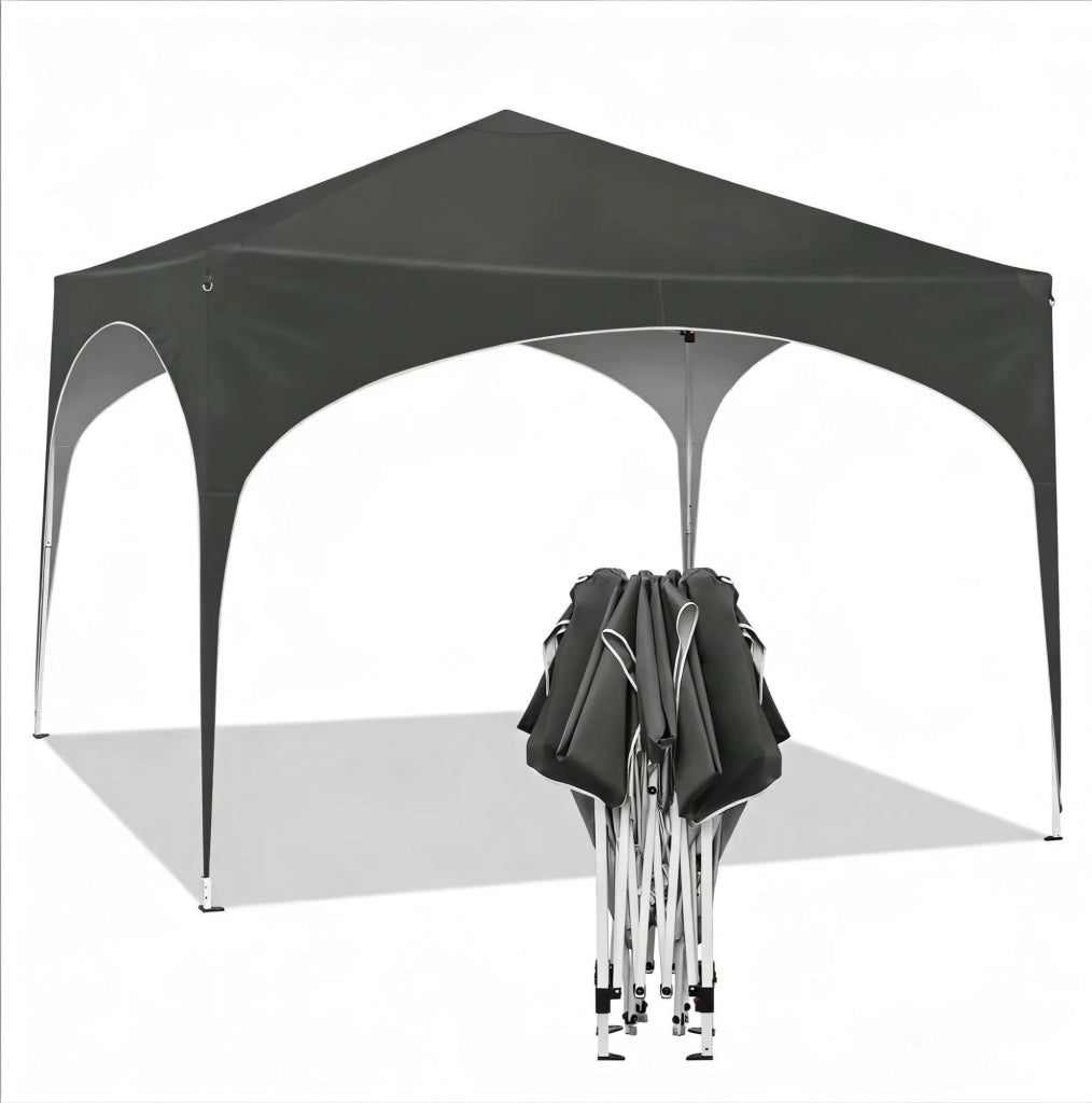 Gazebo pieghevole 3 x 3 m con altezza regolabile