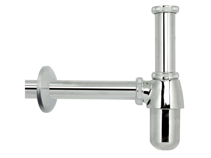 SIFONE A BOTTIGLIA ABS CROMATO 1"1/4 MM