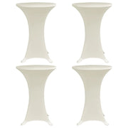 Coperture Verticali per Tavolo 4 pz Ã˜60 cm Crema Elastico cod mxl 64580
