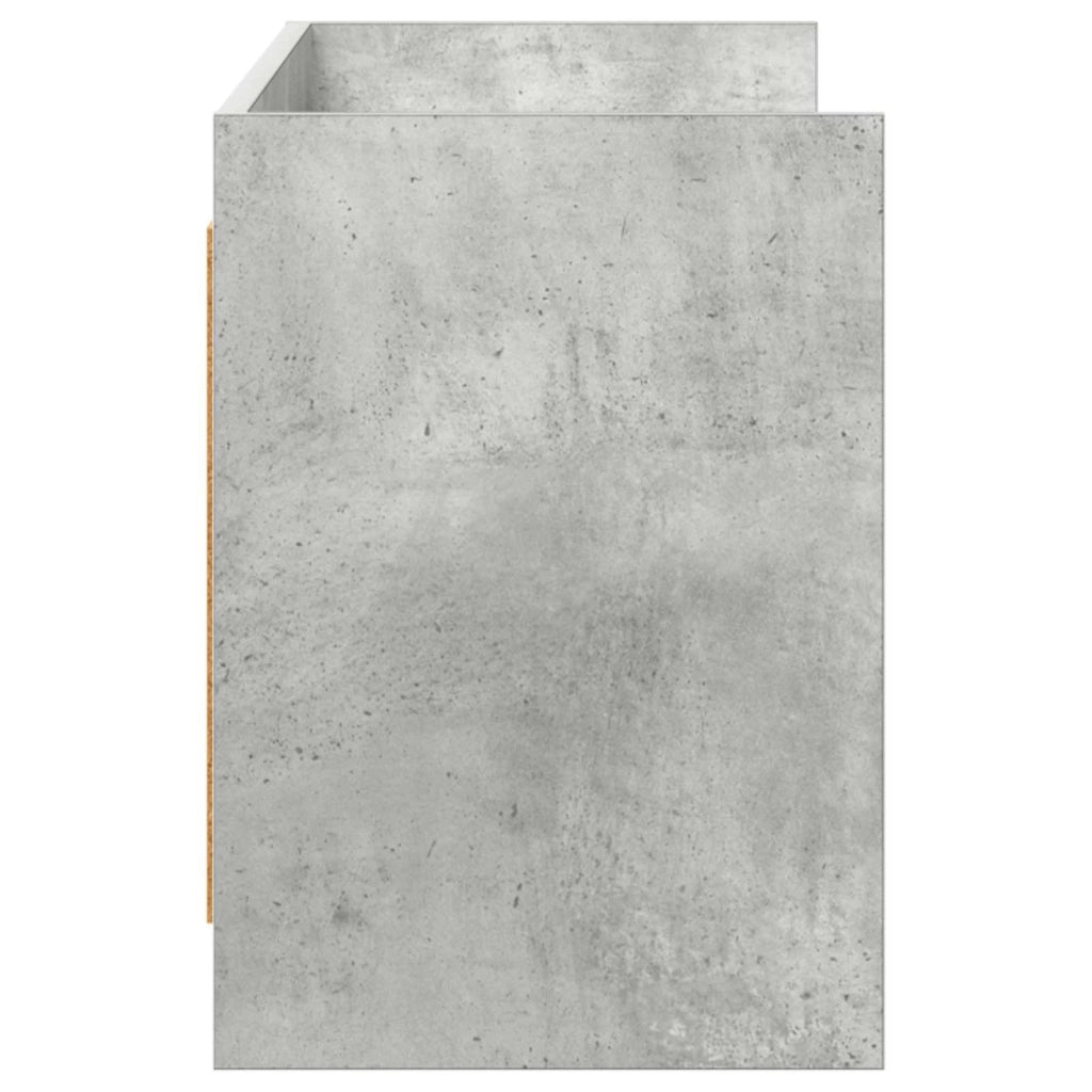 Mobile TV 135 x 33 x 47 cm Grigio Cemento Legno ingegnerizzato 8011230