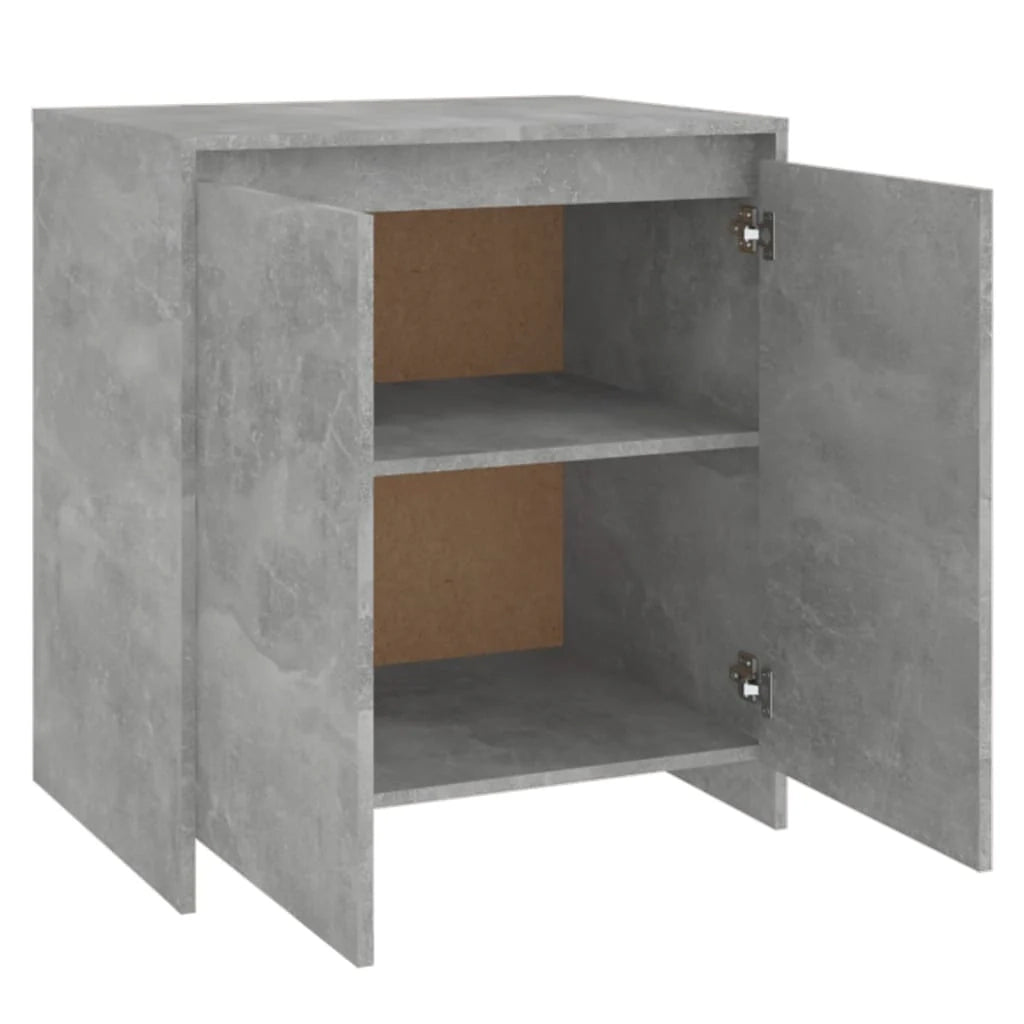 Buffet credenza cassettiera armadio mobile contenitore organizer per cucina soggiorno salotto 70 x 41 x 75 cm legno ingegnerizzato grigio 02_0032090