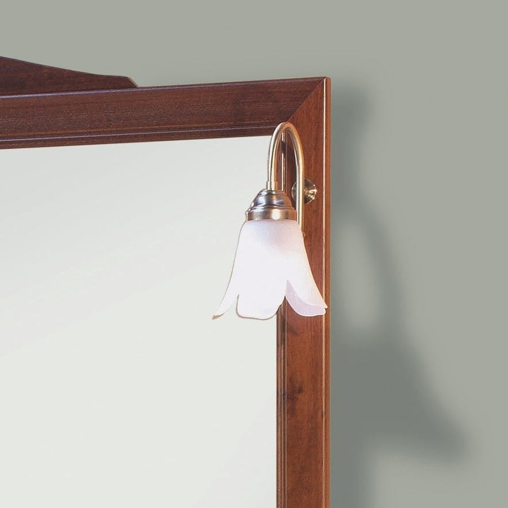 Mobile Da Bagno Noce Completo Modello Giada 2 Ante 105cm Indipendente in Legno