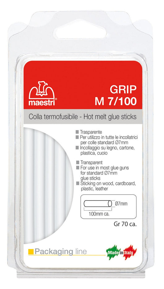 maestri stick colla diametro mm.7x100 (pz.18) cod:ferx.18082