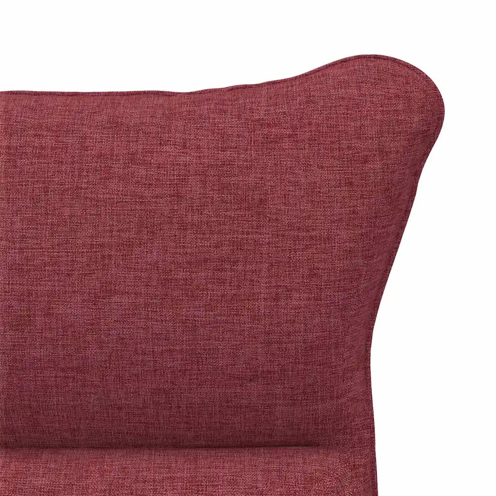 poltrona Rosso Vino 69 x 74 x 93 cm Tessuto e compensato 42001868