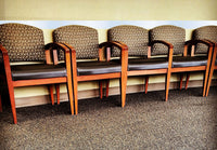 Battisedia in Metacrilato 100x14x0,3 cm - Kit da 5 pz. - Trasparente - Protezione Elegante e Robusta per Uffici e Sale d'Attesa