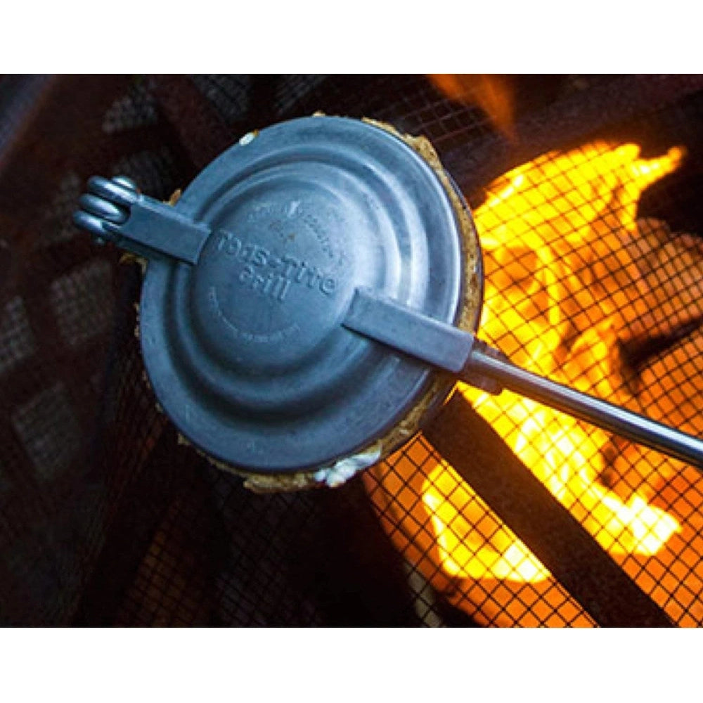 Trade Shop - Pinza Per Toast Tite Panini Sandwich Tostapane In Alluminio Manuale Grill Cucina -